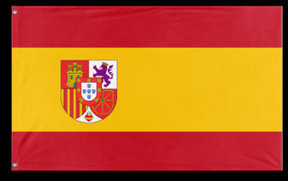 A mockup of the custom flag 'New Requete flag' on a white background