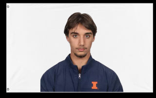 A mockup of the custom flag 'HASAN flag' on a white background