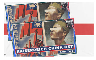 A mockup of the custom flag 'T flag' on a white background