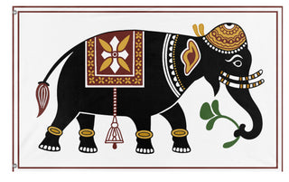 A mockup of the custom flag 'ss flag' on a white background