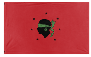 A mockup of the custom flag 'Godbody 2 flag' on a white background