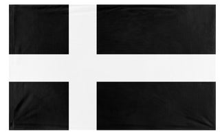 A mockup of the custom flag 'LStndrd flag' on a white background