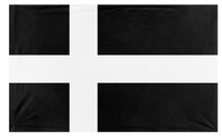A mockup of the custom flag 'LStndrdSV flag' on a white background
