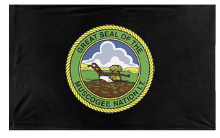 A mockup of the custom flag 'c flag' on a white background