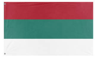 A mockup of the custom flag 'valudia flag' on a white background