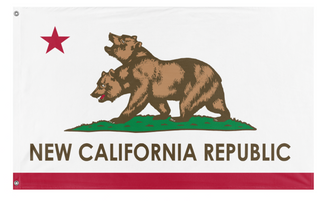 A mockup of the custom flag 'ncr_flag' on a white background