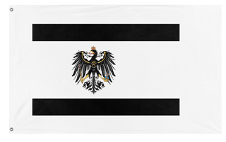 A mockup of the custom flag 'T flag' on a white background