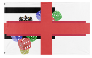 A mockup of the custom flag 'T flag' on a white background