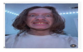 A mockup of the custom flag 'pierce flag' on a white background