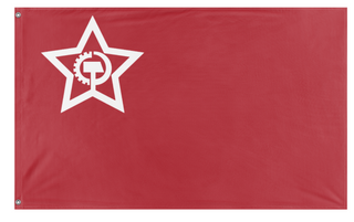A mockup of the custom flag 'usca flag' on a white background