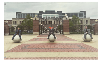 A mockup of the custom flag 'test1 flag' on a white background