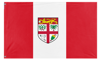 A mockup of the custom flag 'Peru flag' on a white background