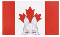 A mockup of the custom flag '10ma flag' on a white background