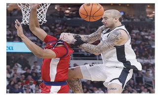 A mockup of the custom flag 'Flag' on a white background