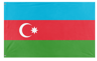 A mockup of the custom flag 'test 1 flag' on a white background