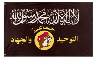 A mockup of the custom flag '28 flag' on a white background