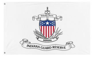 A mockup of the custom flag 'IGR flag' on a white background