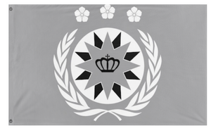 A mockup of the custom flag 'flag of i dont know' on a white background