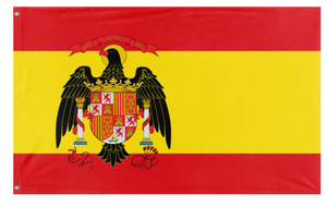 A mockup of the custom flag 'Spain Under Franco' on a white background