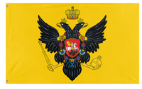 A mockup of the custom flag 'Russian Imperial Standard' on a white background