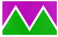 A mockup of the custom flag 'MPFlags_M' on a white background