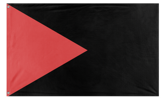 A mockup of the custom flag 'New kingdom of Slovakia  flag' on a white background