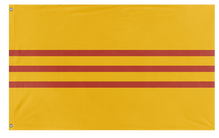 A mockup of the custom flag 'S flag' on a white background