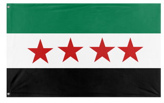 A mockup of the custom flag 'Pussian flag' on a white background