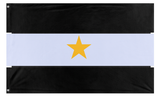 A mockup of the custom flag 'vexiology flag' on a white background