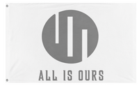 A mockup of the custom flag 'Viltrum empire  flag' on a white background