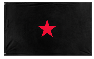 A mockup of the custom flag 'AFP flag' on a white background
