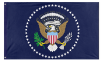 A mockup of the custom flag 'Union of America flag' on a white background
