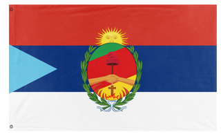 A mockup of the custom flag 'Sereguay 1811-1870 flag' on a white background