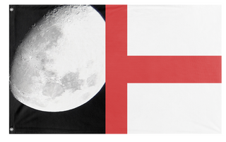 A mockup of the custom flag 'Fj flag' on a white background