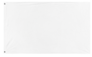 A mockup of the custom flag 'e flag' on a white background