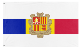 A mockup of the custom flag 'badwords js test flag' on a white background