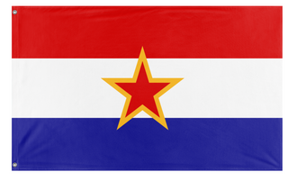 A mockup of the custom flag '2026 Croatia flag' on a white background