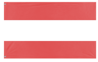 A mockup of the custom flag 'T flag' on a white background
