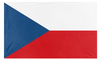 A mockup of the custom flag 'T flag' on a white background