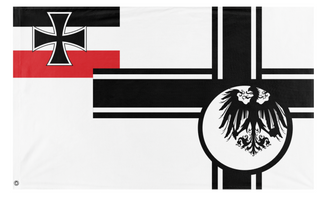 A mockup of the custom flag 'T flag' on a white background