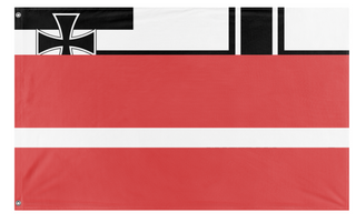 A mockup of the custom flag 'T flag' on a white background