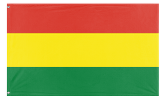 A mockup of the custom flag 'T flag' on a white background