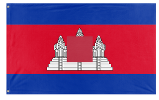 A mockup of the custom flag 'T flag' on a white background
