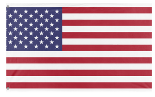 A mockup of the custom flag 'Truck Flag' on a white background