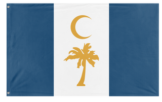 A mockup of the custom flag 'Fallujah flag' on a white background