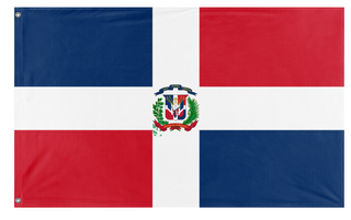 A mockup of the custom flag 'test flag' on a white background