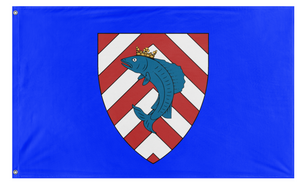 A mockup of the custom flag 'American Peoples Government' on a white background