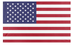 A mockup of the custom flag 'Flag of the United States' on a white background