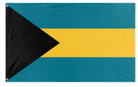 A mockup of the custom flag 'test flag' on a white background
