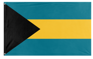 A mockup of the custom flag 'test flag' on a white background